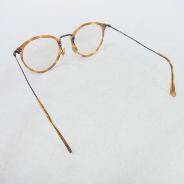 実際に弊社で買取させて頂いたGIORGIO ARMANI/ジョルジオアルマーニ メガネフレーム/ボストン型タイプの画像 1枚目