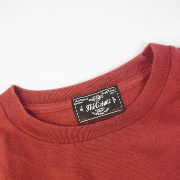 実際に弊社で買取させて頂いたTHE CRIMIE/クライミー FUCK ALL SHIT CREW T-SHIRT/Tシャツ/Mの画像 4枚目