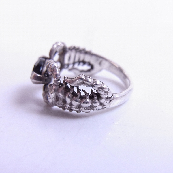 実際に弊社で買取させて頂いたALEX STREETER/アレックスストリーター The Littlest Scorpion Ring/スコーピオンリング　9号の画像 2枚目