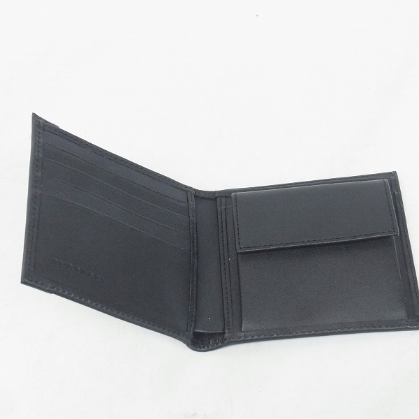 実際に弊社で買取させて頂いたBurberry PRORSUM/バーバリープローサム ノバチェック レザー 二つ折り財布の画像 2枚目