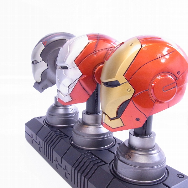 実際に弊社で買取させて頂いたMARVEL/マーベル IRONMAN 2/アイアンマン helmet/ヘルメット 3点セット の画像 4枚目