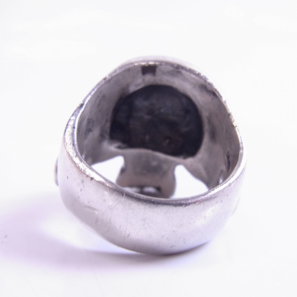 実際に弊社で買取させて頂いたTHIRTEEN DESIGNS/サーティーンデザインズ MAD SKULL RING/マッドスカル リング 26号の画像 3枚目