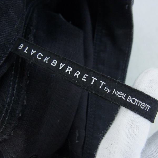 実際に弊社で買取させて頂いたBLACKBARRETT by NEIL BARRETT/ブラックバレット バイ ニールバレット デニムパンツ/1の画像 3枚目