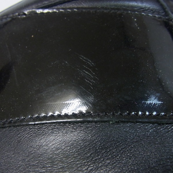 実際に弊社で買取させて頂いたKRIS VAN ASSCHE/クリスヴァンアッシュ レザー ハイカットスニーカー/43の画像 7枚目