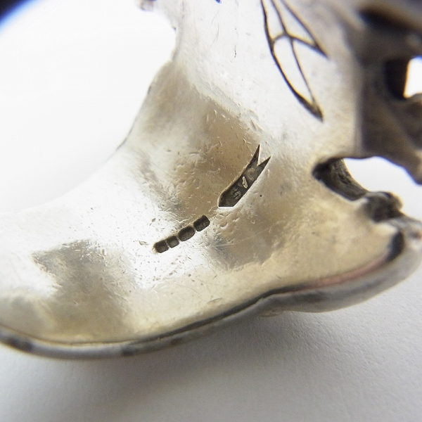 実際に弊社で買取させて頂いたCRAZY PIG DESIGNS/クレイジーピッグ CPD Mascot Skull/CPDマスコットスカル ＃628/20.5-21号の画像 6枚目