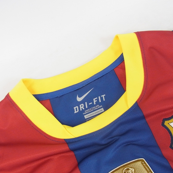 Nike/ナイキ 10/11 FCバルセロナ ホーム 半袖 ユニフォーム #10