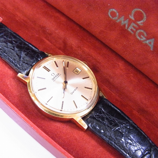 実際に弊社で買取させて頂いたOMEGA/オメガ Geneve/ジュネーブ 自動巻き アンティーク 腕時計