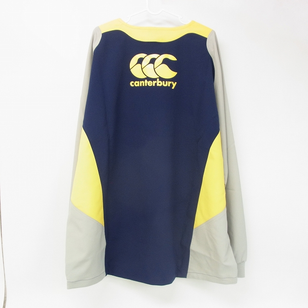 実際に弊社で買取させて頂いた【未使用】CANTERBURY/カンタベリー TOYOTA PRACTICE PULLOVER プルオーバー R75520TY/6Lの画像 1枚目