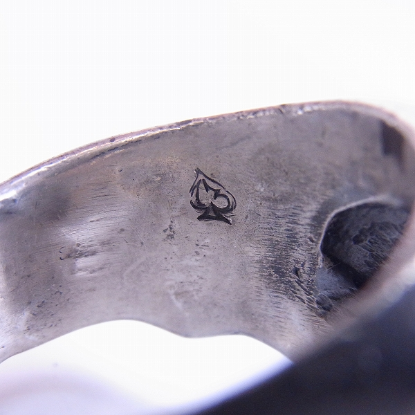 実際に弊社で買取させて頂いたTHIRTEEN DESIGNS/サーティーンデザインズ MAD SKULL RING/マッドスカル リング 26号の画像 6枚目