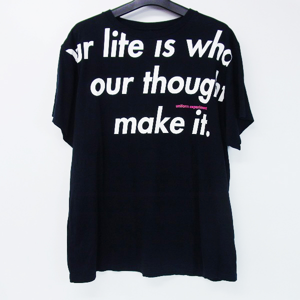 実際に弊社で買取させて頂いたuniform experiment/ユニフォームエクスペリメント PHILOSOPHY BIG TEE/1