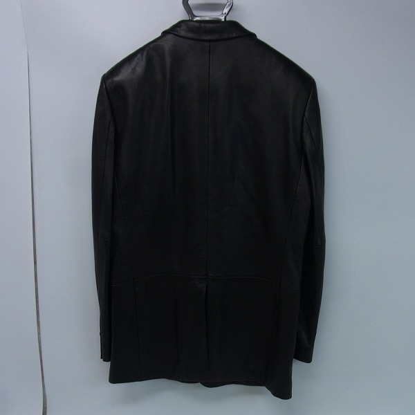 実際に弊社で買取させて頂いたBOSS HUGO BOSS/ボスヒューゴボス レザー コートの画像 1枚目