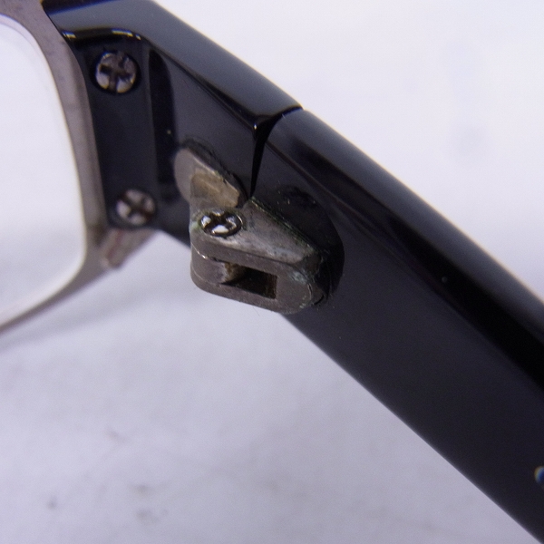 実際に弊社で買取させて頂いたGIORGIO ARMANI/ジョルジオアルマーニ 眼鏡/メガネフレーム コンビの画像 7枚目