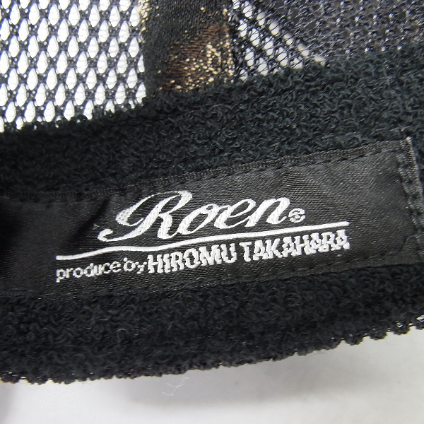 実際に弊社で買取させて頂いたRoen/ロエン 定価5万↑ スワロスタッズ付キャップ/帽子/Ｓの画像 5枚目