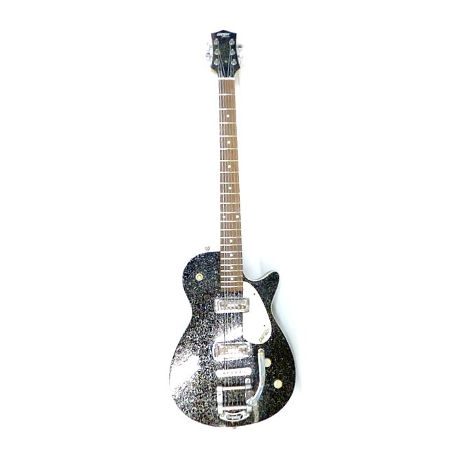 実際に弊社で買取させて頂いた★Gretsch/グレッチ Electromatic 125th Anniversary Jet Baritone Black Sparkle バリトンギターの画像 0枚目