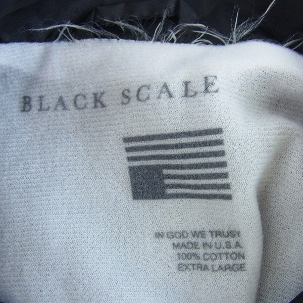 実際に弊社で買取させて頂いた40ozNYC×BLACK SCALE/フォーティーオンス×ブラックスケール ナイロンコーチジャケットの画像 2枚目