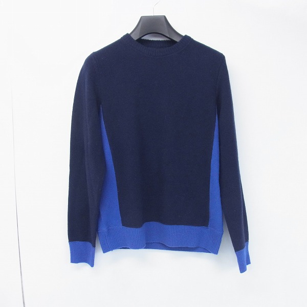 実際に弊社で買取させて頂いたUNIFORM EXPERIMENT/ユニフォームエクスペリメント SIDE PANEL CREW NECK KNIT セーター/1