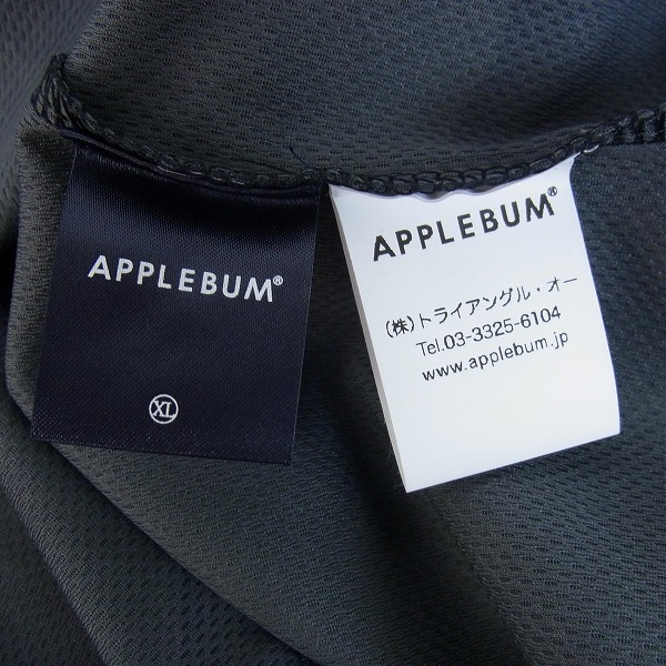 実際に弊社で買取させて頂いた【未使用】APPLEBUM/アップルバム Elite Perfomance Dry Tシャツ ブラック XLの画像 3枚目