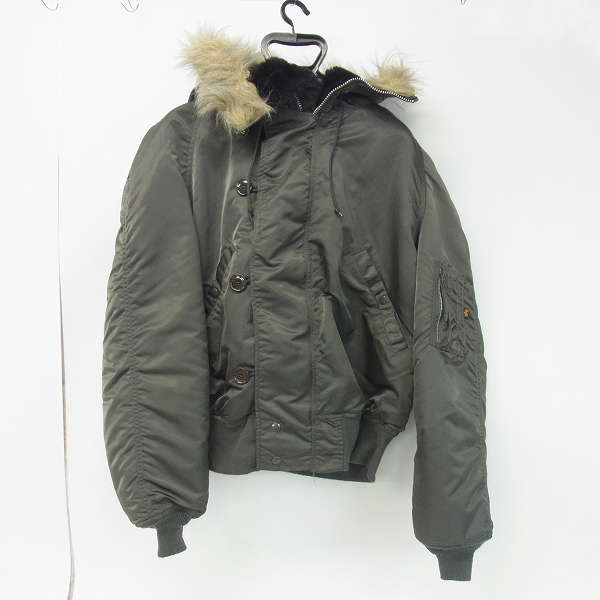 実際に弊社で買取させて頂いたALPHA INDUSTRIES/アルファ N-2B フライトジャケット MIL-J-6278F L