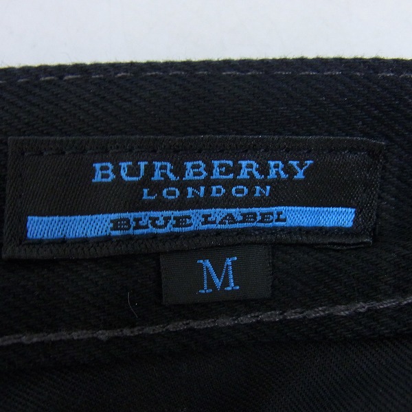 実際に弊社で買取させて頂いたBURBERRY BLUE LABEL/バーバリーブルーレーベル/チェック柄パンツの画像 4枚目