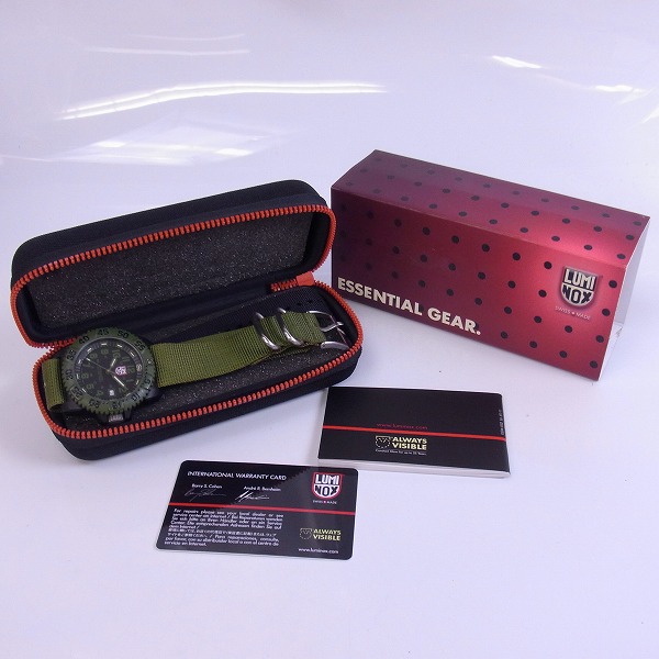 実際に弊社で買取させて頂いたLuminox/ルミノックス ネイビーシールズ/ミリタリー 腕時計 3041 【動作未確認】の画像 7枚目