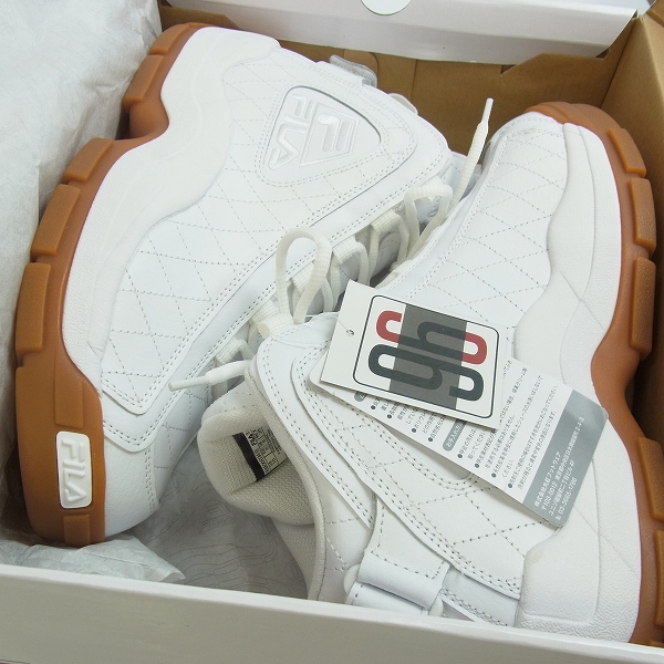 実際に弊社で買取させて頂いた【未使用】FILA/フィラ スニーカー 96 Quilted CHAPTER WORLD 1BM00034-156/28.0の画像 7枚目