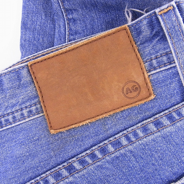 実際に弊社で買取させて頂いたAG/エージー THE TELLIS modern slim ダメージ加工 デニム/ジーンズ/34Rの画像 2枚目