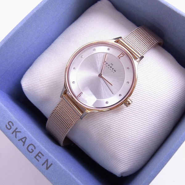 実際に弊社で買取させて頂いた【難有り】SKAGEN/スカーゲン アニタ レディース腕時計 SKW2151 の画像 0枚目