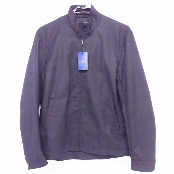 実際に弊社で買取させて頂いた【未使用】EDIFICE/エディフィス 13 スタンドカラーブルゾン/L