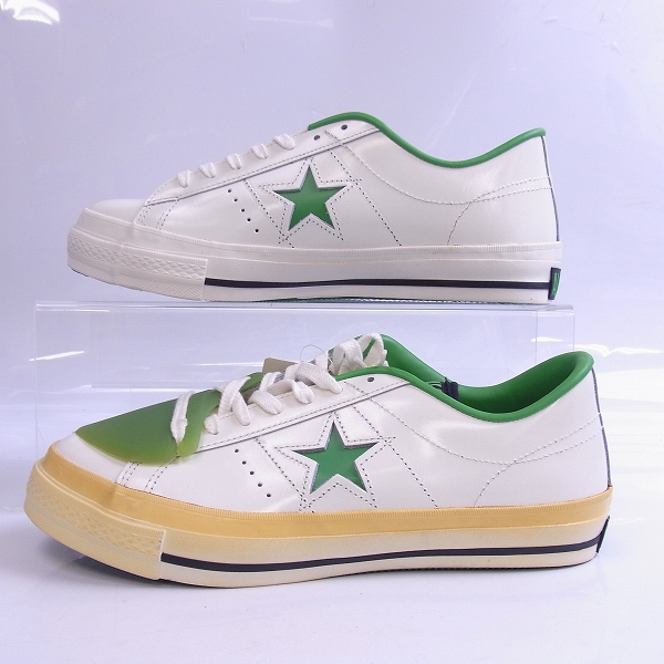 CONVERSE/コンバース ONE STAR/ワンスター OX スニーカー 日本製 白緑/8の買取実績 - ブランド買取専門店リアクロ