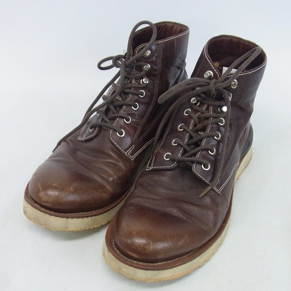 実際に弊社で買取させて頂いたvisvim/ビズビム VIRGIL BOOTS-FOLK レースアップブーツ/9.5