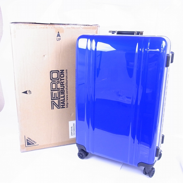 実際に弊社で買取させて頂いたZEROHALLIBURTON/ゼロハリバートン スーツケース ZRF26-BL ブルー 