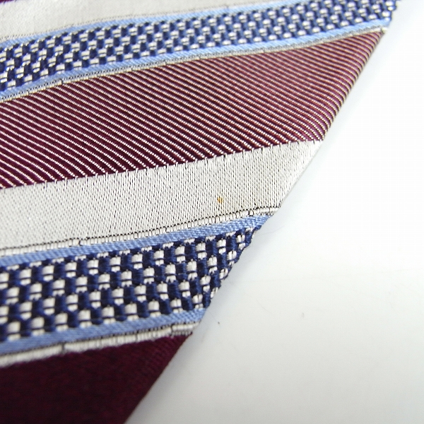 実際に弊社で買取させて頂いたHUGO BOSS/ヒューゴ ボス シルク ネクタイ 英国製/2点セットの画像 7枚目