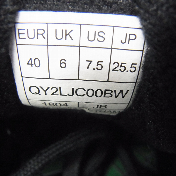 実際に弊社で買取させて頂いた【未使用】le coq sports/ルコックスポルティフ PLUME X RUN QY2LJC00BW/40の画像 5枚目