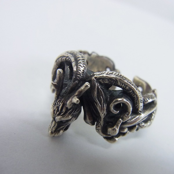 実際に弊社で買取させて頂いたDEAL DESIGN/ディールデザイン ワインド ドラゴン リング/19.5号