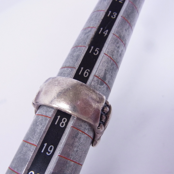 実際に弊社で買取させて頂いたDEAL DESIGN/ディールデザイン スカル リング 17号の画像 6枚目