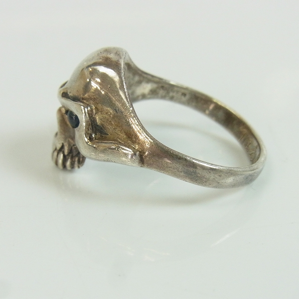 実際に弊社で買取させて頂いた【カスタム】THIRTEEN DESIGNS/13/サーティーンデザインズ MAD SKULL/マッドスカルリング スタンプ/ストーン KR-22の画像 2枚目