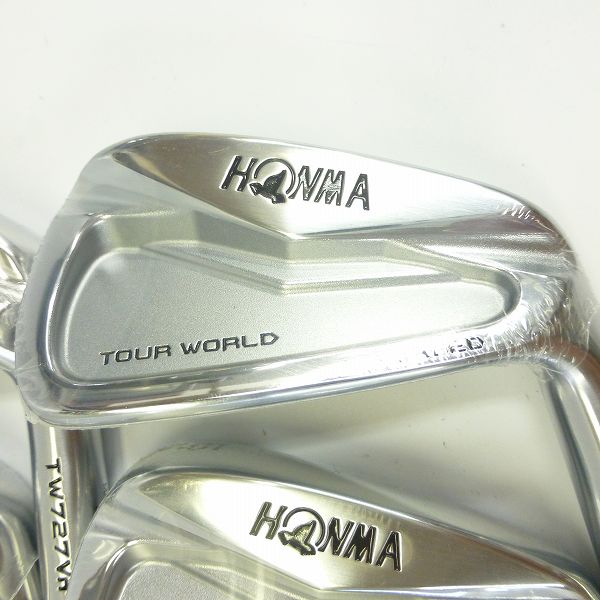 実際に弊社で買取させて頂いた★【未使用】HONMA/本間ゴルフ アイアン6本セット TOUR WORLD TW727Vn SRフレックスの画像 2枚目