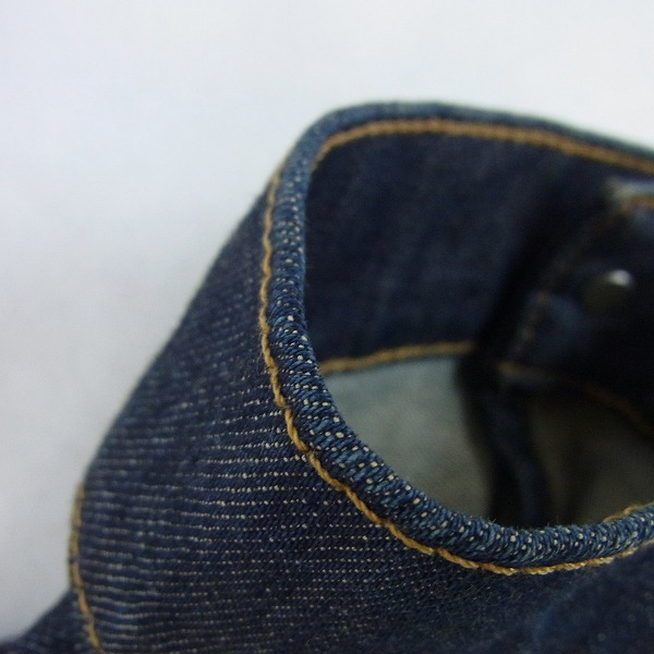 実際に弊社で買取させて頂いたHELMUT LANG/ヘルムートラング デニムジャケット/46の画像 6枚目