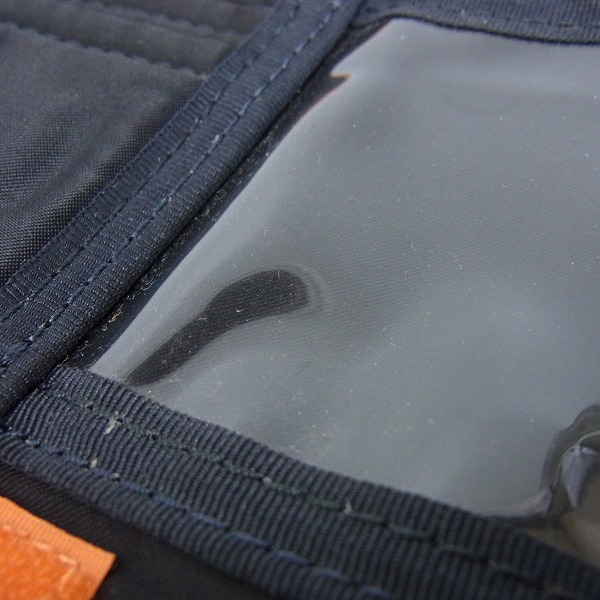 実際に弊社で買取させて頂いたHEAD PORTER/ヘッドポーター タンカー ハンドポーチ/ブラックの画像 6枚目