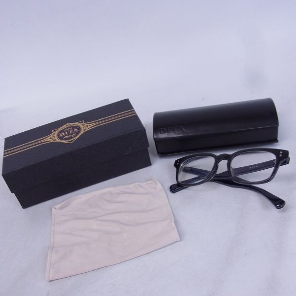 実際に弊社で買取させて頂いたDITA/ディータ FOLSOM 眼鏡/メガネフレーム DRX-2069-A-BLK-52の画像 9枚目