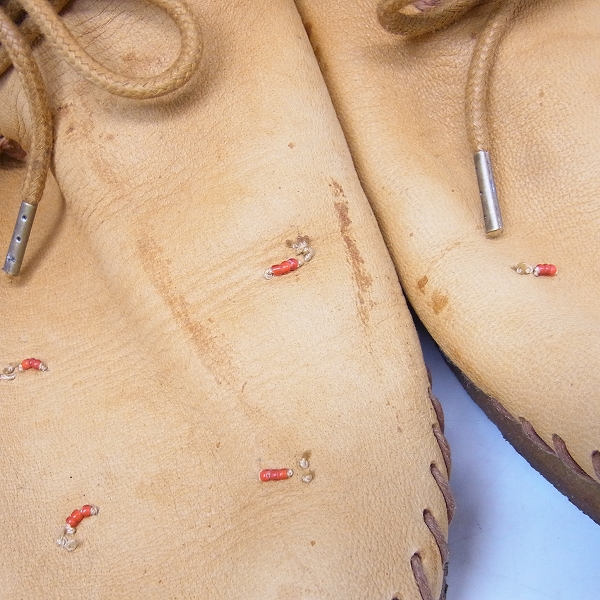 実際に弊社で買取させて頂いたvisvim/ビズビム MALISEET ELK-FOLK レザーシューズ/9.5の画像 7枚目