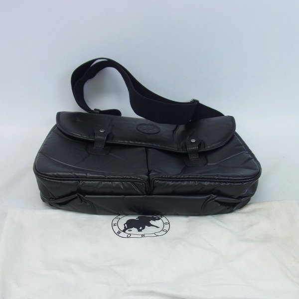 実際に弊社で買取させて頂いたHUNTING WORLD/ハンティングワールド バチューショルダーバッグの画像 8枚目