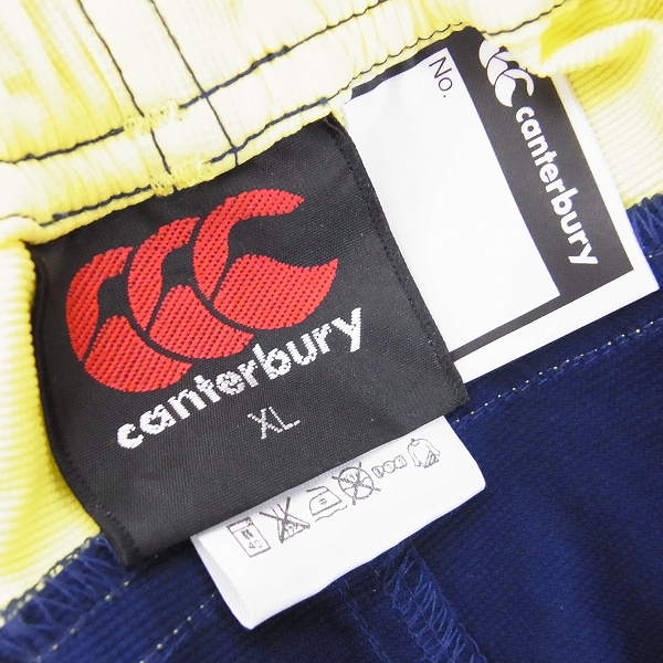 実際に弊社で買取させて頂いた【未使用】CANTERBURY/カンタベリー TOYOTA PRACTICE PANTS パンツ R16510TY/XLの画像 2枚目