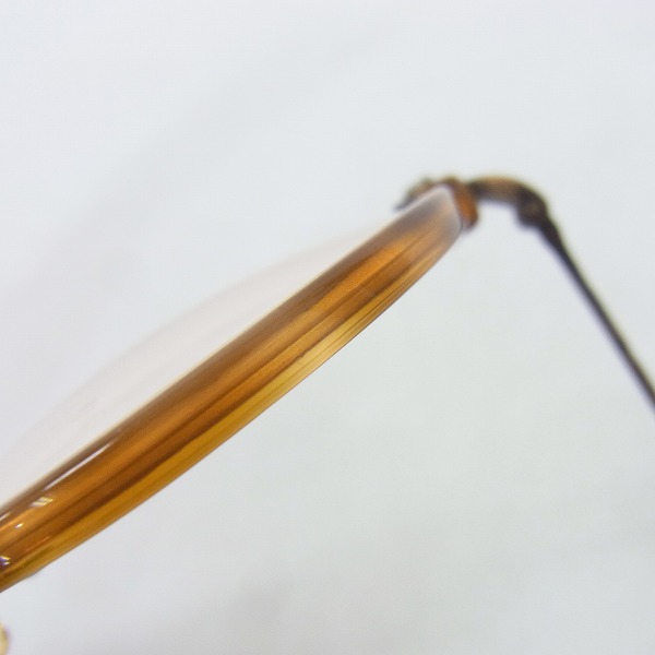 実際に弊社で買取させて頂いたGIORGIO ARMANI/ジョルジオアルマーニ メガネフレーム/ボストン型タイプの画像 6枚目