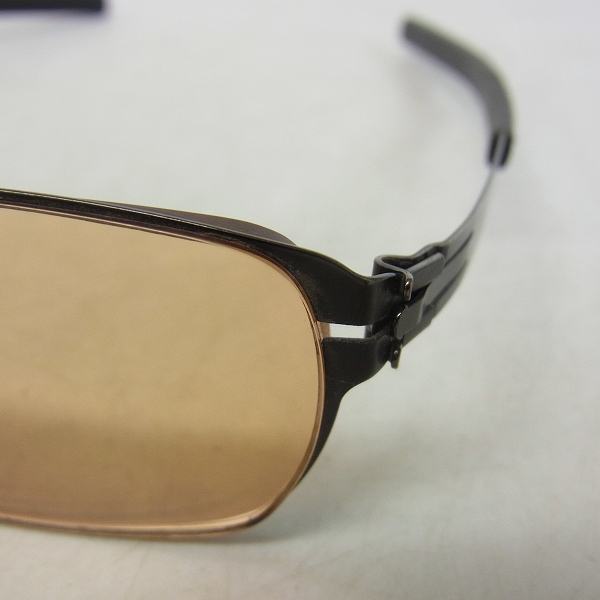 実際に弊社で買取させて頂いたic! berlin/アイシーベルリン model sinai k.  眼鏡/メガネフレームの画像 7枚目