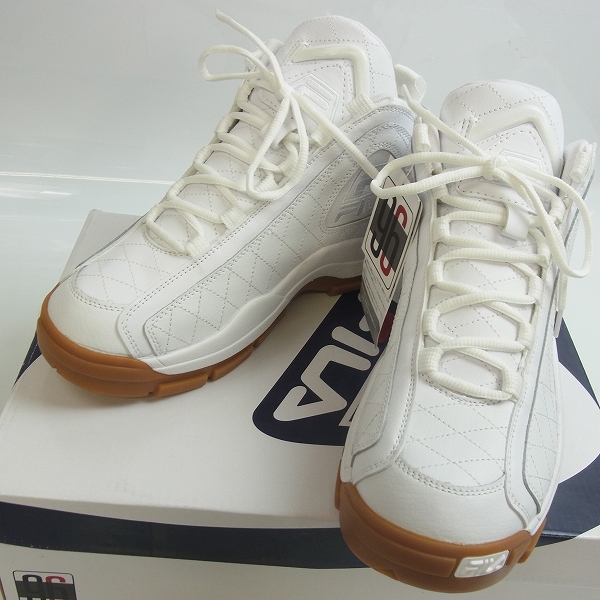 実際に弊社で買取させて頂いた【未使用】FILA/フィラ スニーカー 96 Quilted CHAPTER WORLD 1BM00034-156/28.0