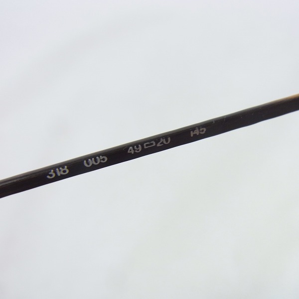 実際に弊社で買取させて頂いたGIORGIO ARMANI/ジョルジオアルマーニ メガネフレーム/ボストン型タイプの画像 3枚目