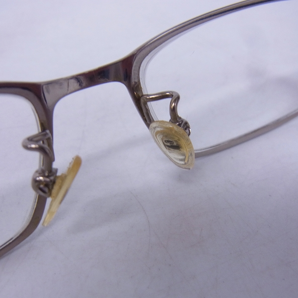 実際に弊社で買取させて頂いたGIORGIO ARMANI/ジョルジオアルマーニ 眼鏡/メガネフレーム コンビの画像 4枚目