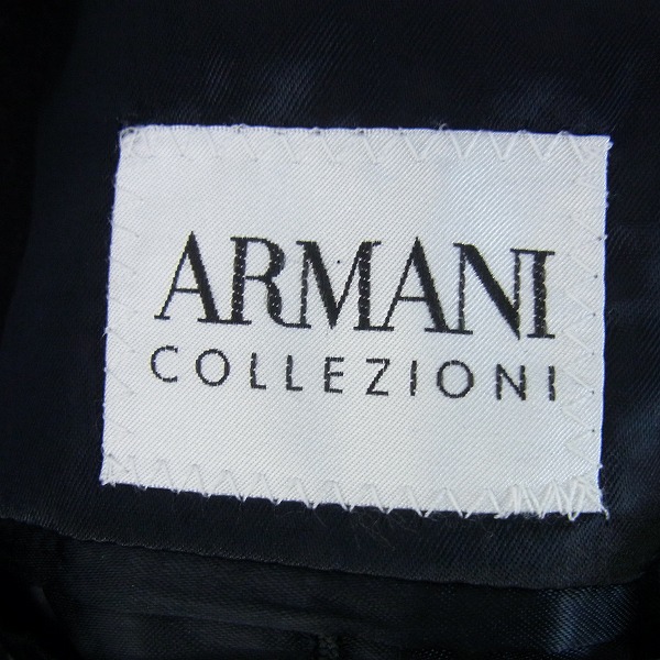 実際に弊社で買取させて頂いたARMANI COLLEZIONI/アルマーニ カシミヤ100% ロングコート/48の画像 2枚目