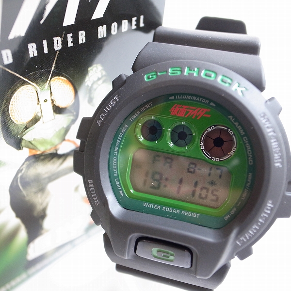 実際に弊社で買取させて頂いたG-SHOCK×仮面ライダー 石ノ森章太郎 生誕70周年記念/DW-6900FSの画像 0枚目